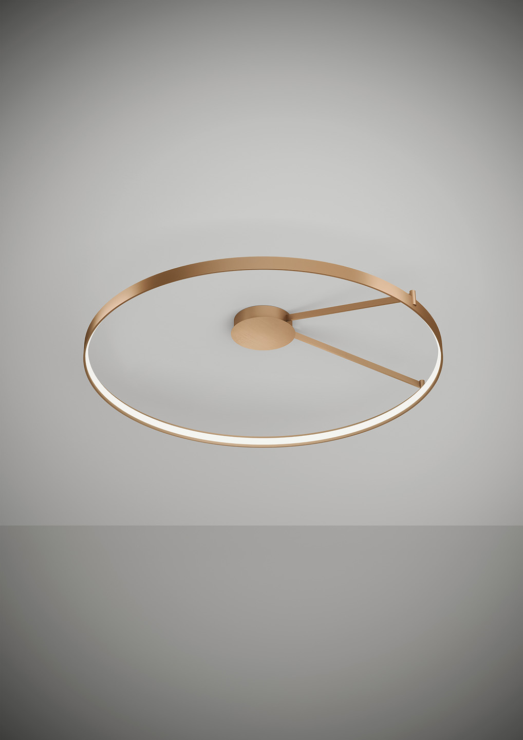 Urban Plafoniera Anello ART.1801.22.3000 Rame Opaco D. 109