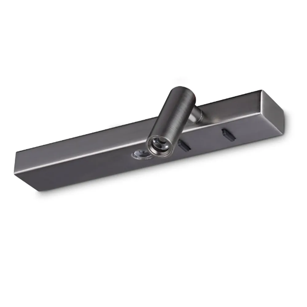 Ideal Lux Applique led BONNE NUIT NIKEL 345482