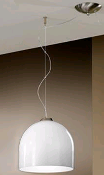 Due P Lampadario moderno a sospensione doppia BOWL 2599/S1