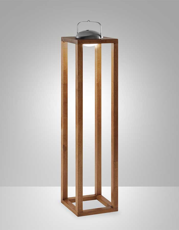FABAS LUCE BLEND 3738-35-130 LAMPADA RICARICABILE IN LEGNO DIMM. &ndash; 3000 K